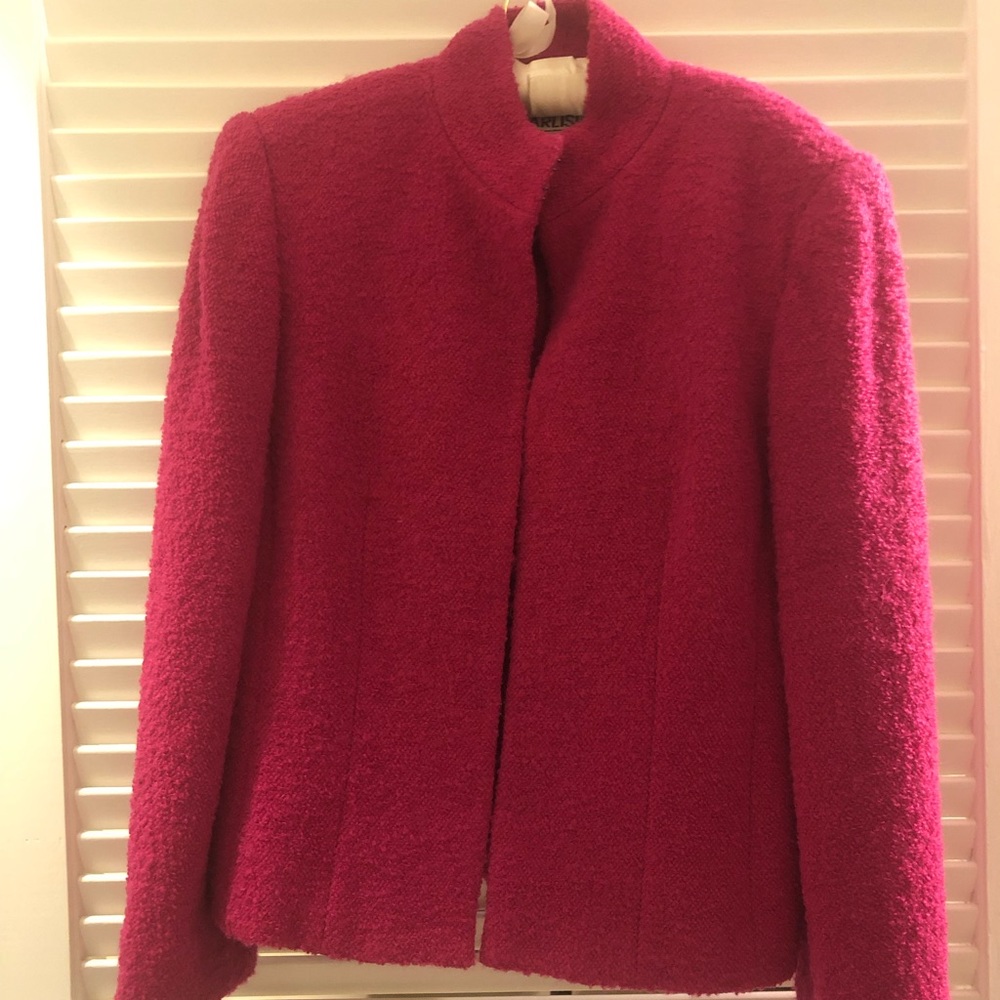 Carlisle hot pink blazer, size 6